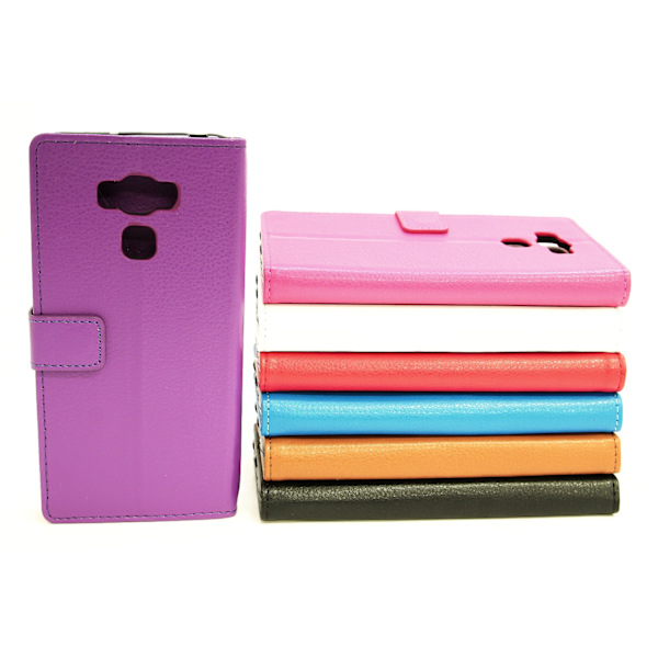 Standcase Wallet Asus ZenFone 3 Max (ZC553KL) Röd