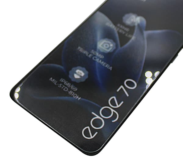Härdat glas Motorola Edge 70