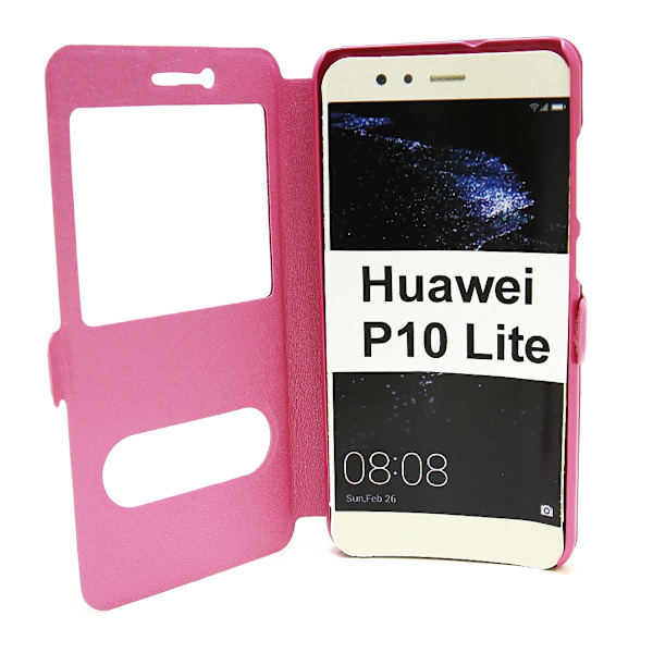 Flipcase Huawei P10 Lite Hotpink