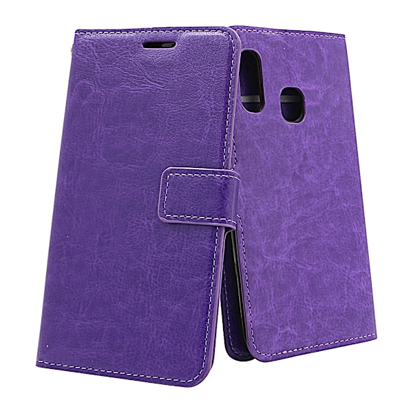 Crazy Horse Wallet Samsung Galaxy A20e (A202F/DS) Lila