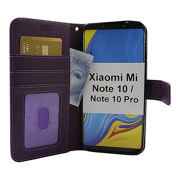 New Standcase Wallet Xiaomi Mi Note 10 / Note 10 Pro Lila