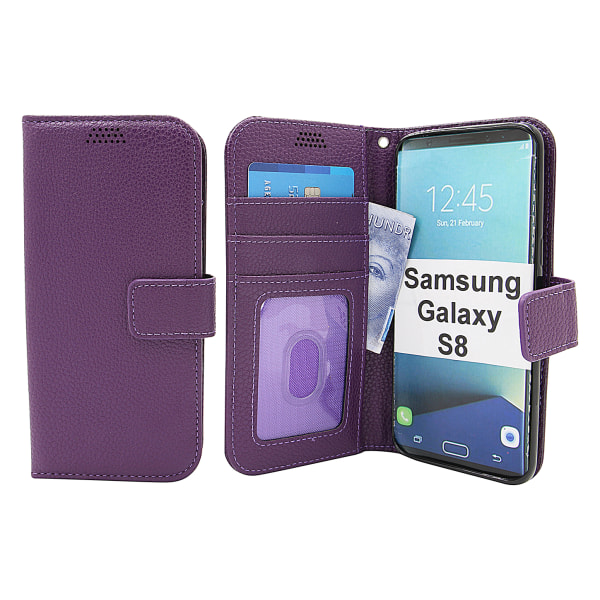 New Standcase Wallet Samsung Galaxy S8 (G950F) Svart