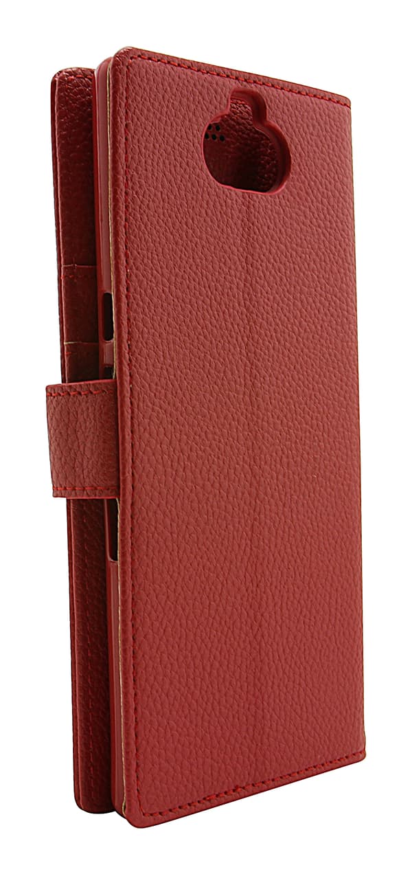 New Standcase Wallet Sony Xperia 10 Plus Röd