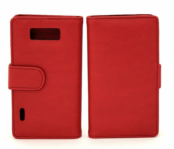 Plånboksfodral LG Optimus L7 Röd
