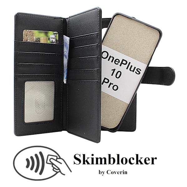 Skimblocker OnePlus 10 Pro XL Magnet Plånboksfodral