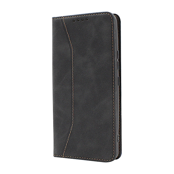 Fancy Standcase Wallet iPhone 14 (6.1) Svart