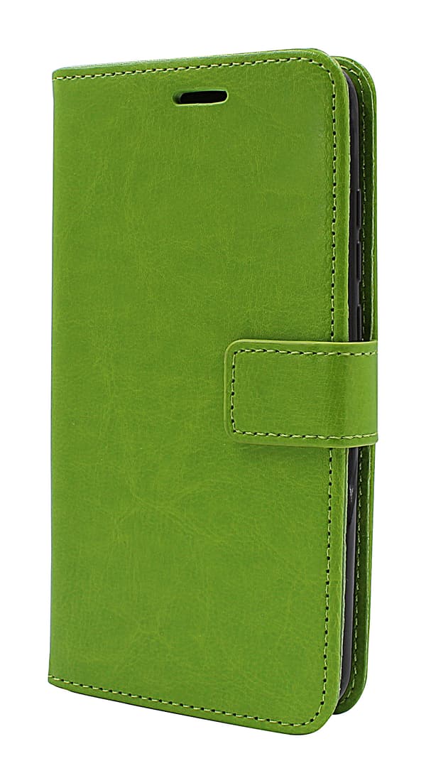 Crazy Horse Wallet Xiaomi Redmi 8/8A Grön
