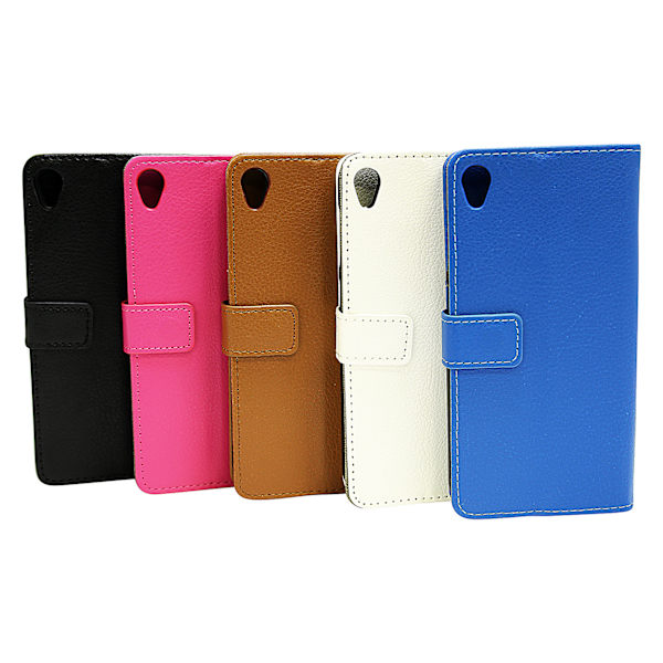 Standcase Wallet Asus ZenFone Live (ZB501KL) Brun