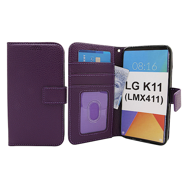 New Standcase Wallet LG K11 (LMX410) Lila