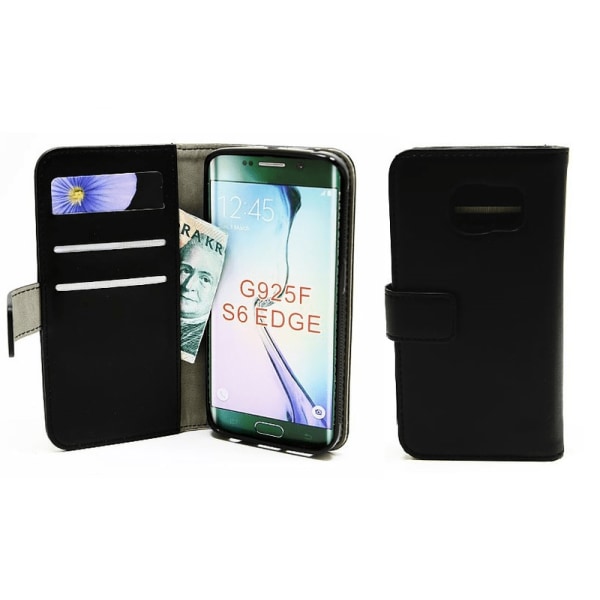 Magnet Wallet Samsung Galaxy S6 Edge (G925F) Svart