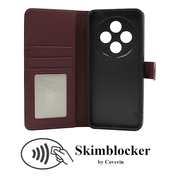 Skimblocker Xiaomi Redmi 14C Magnet Plånboksfodral Svart