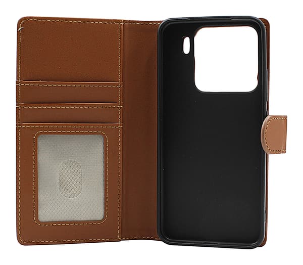 Skimblocker Xiaomi 15 Plånboksfodral Brun