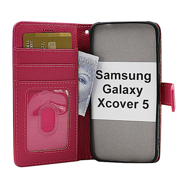New Standcase Wallet Samsung Galaxy Xcover 5 (SM-G525F) Lila