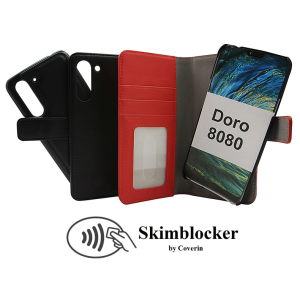 Skimblocker Magnet Wallet Doro 8080 Svart