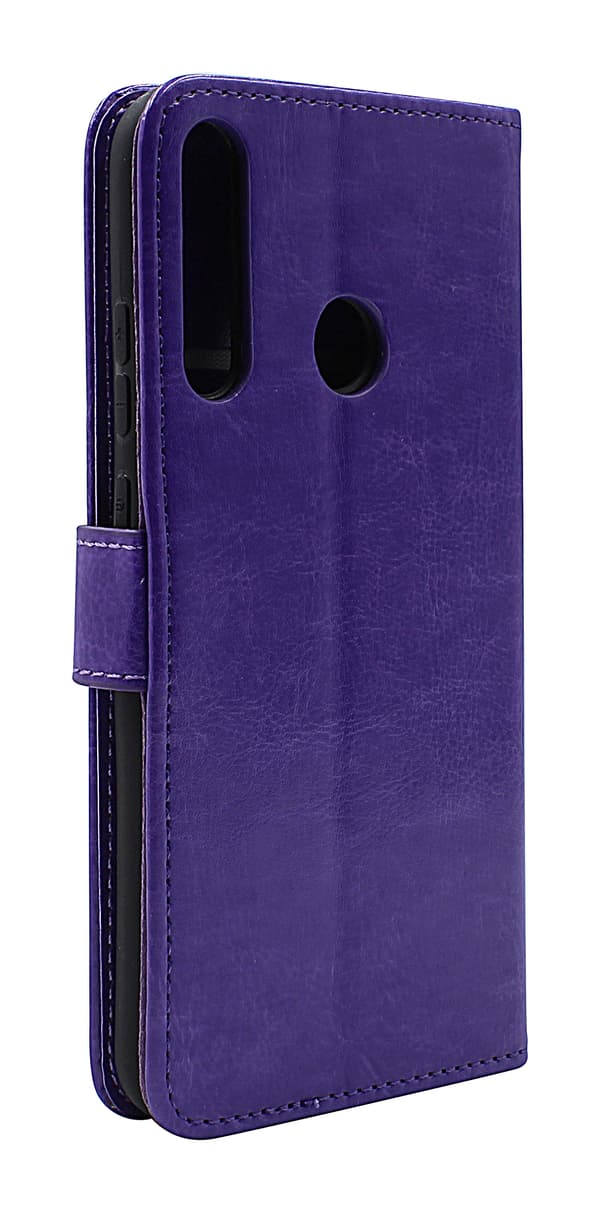 Crazy Horse Wallet Huawei P40 Lite E Lila