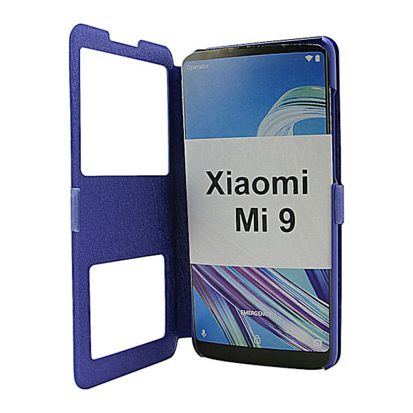 Flipcase Xiaomi Mi 9 Blå