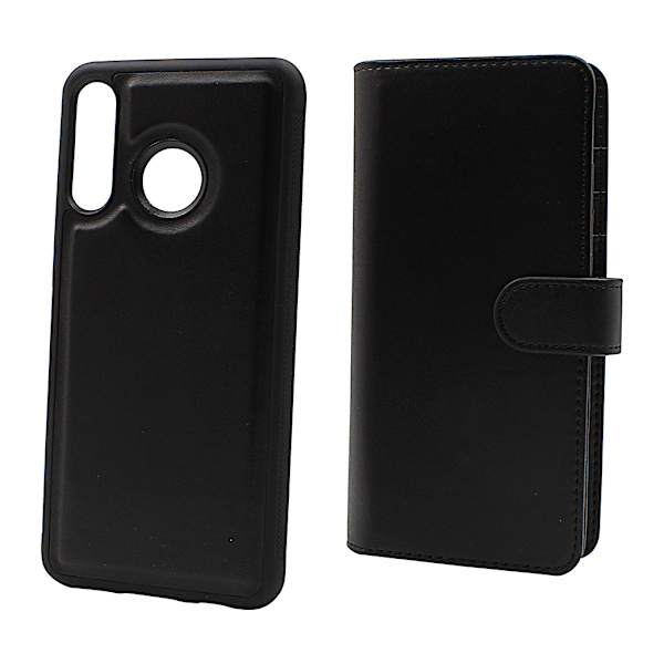 Skimblocker XL Magnet Wallet Huawei P30 Lite (Svart)