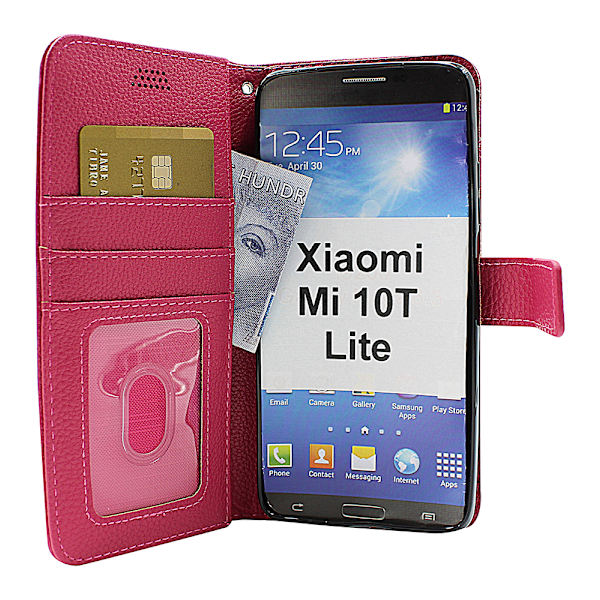 New Standcase Wallet Xiaomi Mi 10T Lite (Svart) Svart