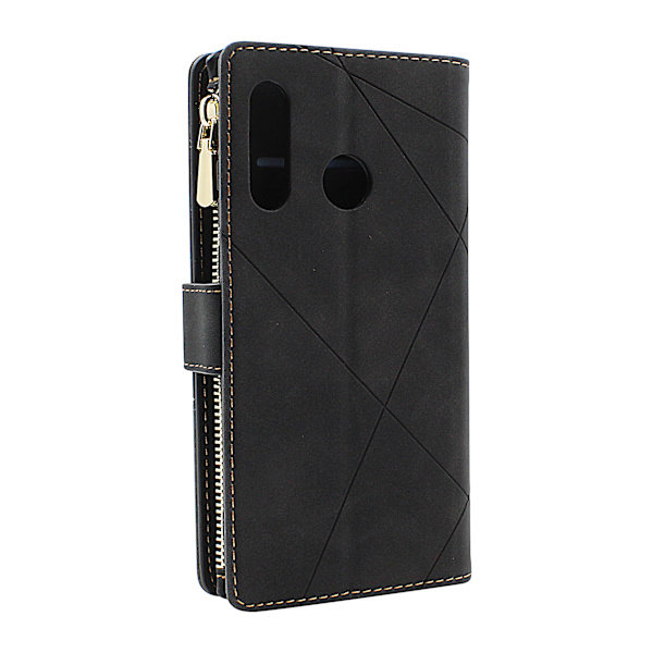 XL Standcase Lyxfodral Huawei Huawei P30 Lite Svart