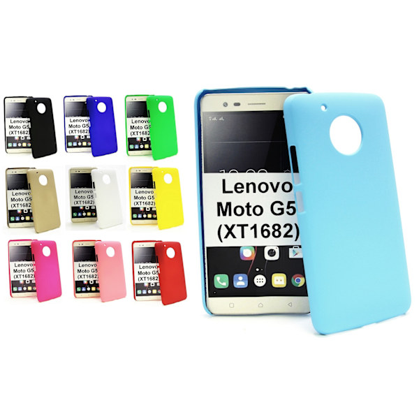 Hardcase Lenovo Moto G5 (XT1682 / XT1676) Svart
