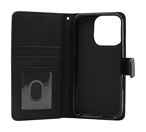 New Standcase iPhone 16 Pro Plånboksfodral Röd
