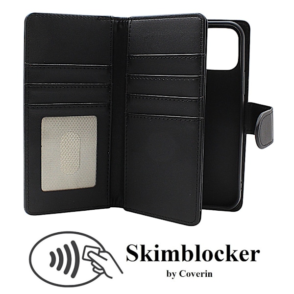 Skimblocker iPhone 12 / 12 Pro XL Plånboksfodral