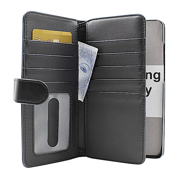 Skimblocker XL Wallet Samsung Galaxy A72 Svart
