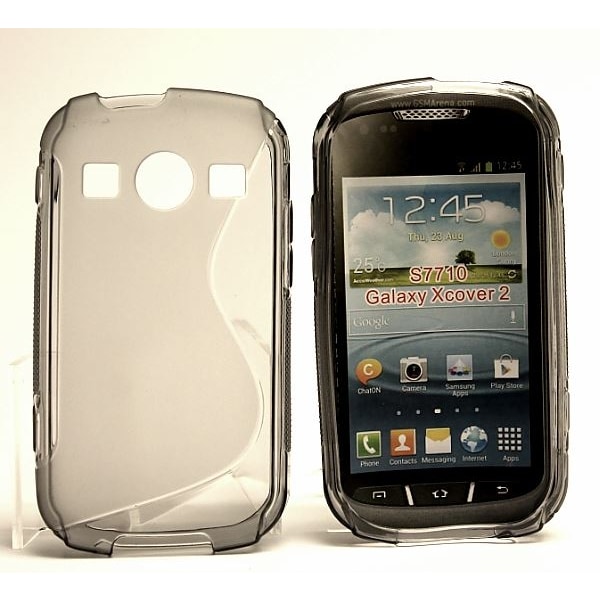 S-line skal Samsung Galaxy xcover 2 Gråfrostad