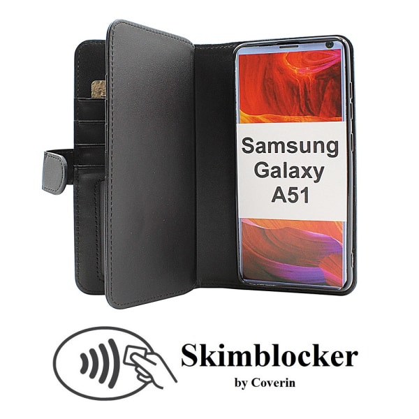 Skimblocker XL Wallet Samsung Galaxy A51 (A515F/DS)