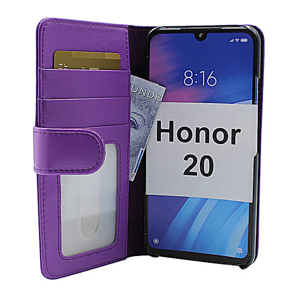 Skimblocker Plånboksfodral Honor 20 Lila
