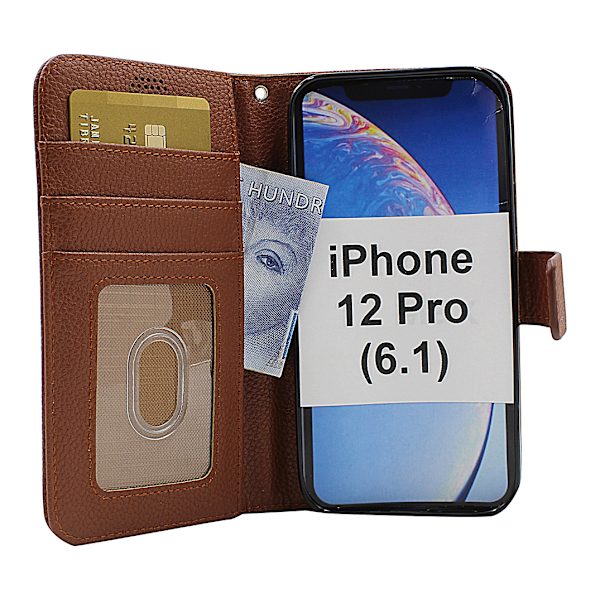 New Standcase Wallet iPhone 12 Pro (6.1) (Svart) Svart
