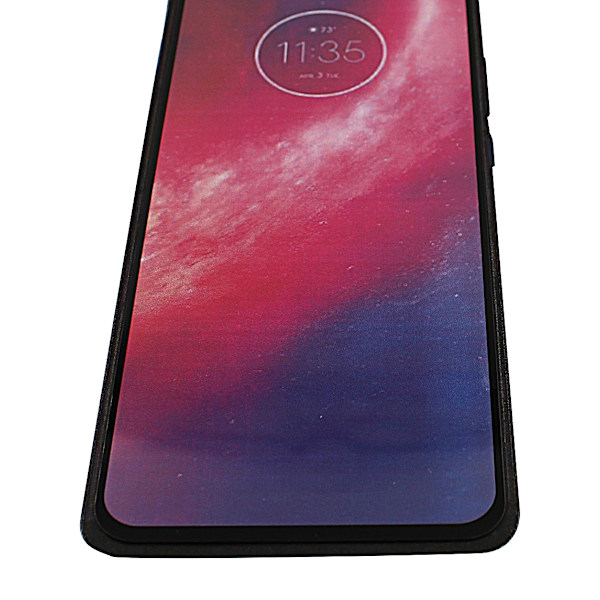 Full Frame Glas skydd Motorola One Hyper (Svart)