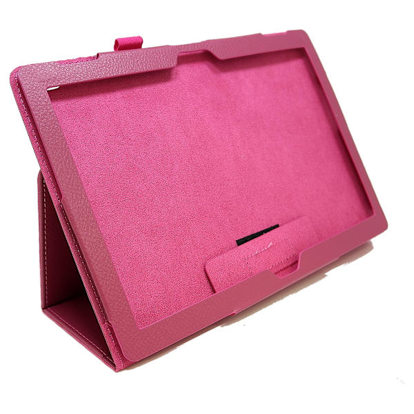 Standcase Fodral Lenovo Tab 4 10 Plus (ZA2M / ZA2R) Hotpink S340