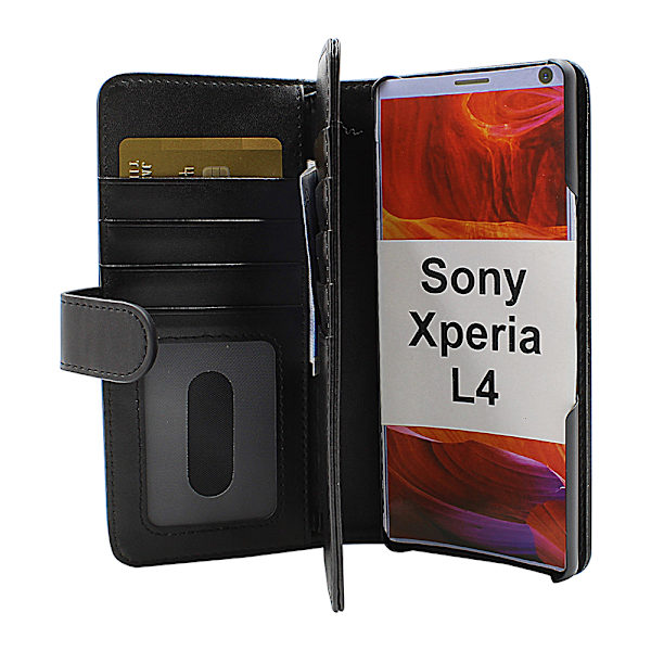 Skimblocker XL Wallet Sony Xperia L4 (Svart)