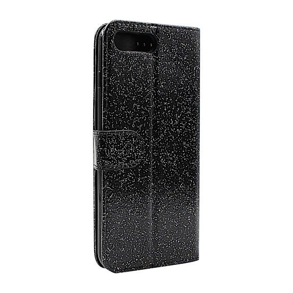 Standcase Glitter Wallet iPhone 7 Plus / 8 Plus Hotpink