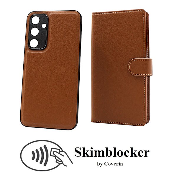 Skimblocker Magnet Fodral Samsung Galaxy A55 5G Svart