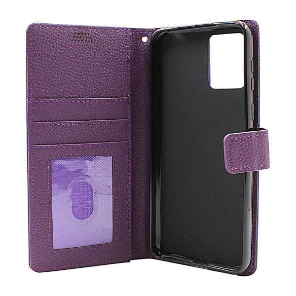 New Standcase Wallet Motorola Moto E13 Svart