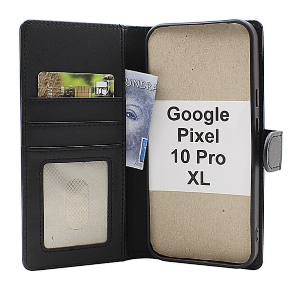 Skimblocker Plånboksfodral Google Pixel 10 Pro XL Petrol