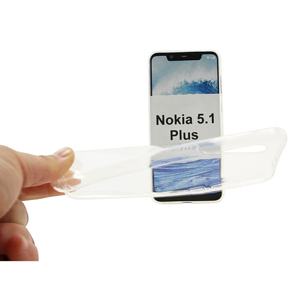 Ultra Thin TPU Skal Nokia 5.1 Plus