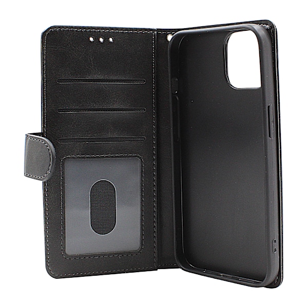 Zipper Standcase Wallet iPhone 13 (6.1) Grå