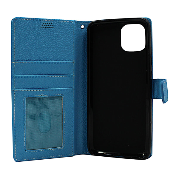 New Standcase Wallet Samsung Galaxy A03 (A035G/DS) Ljusblå