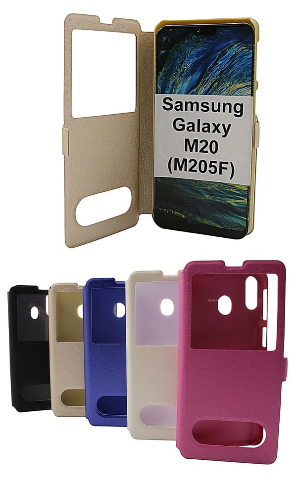 Flipcase Samsung Galaxy M20 (M205F) Hotpink