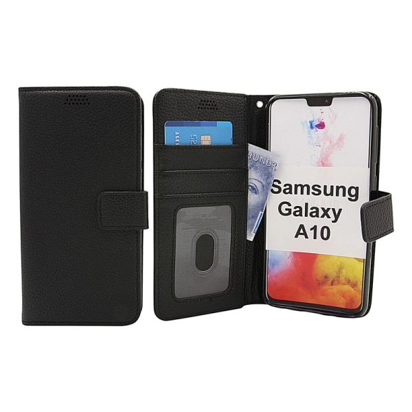 New Standcase Wallet Samsung Galaxy A10 (A105F/DS) Röd