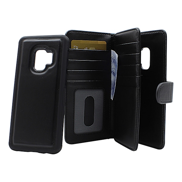 Skimblocker XL Magnet Wallet Samsung Galaxy S9 (G960F) Svart