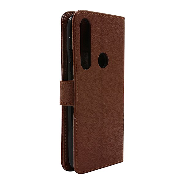 New Standcase Wallet Motorola Moto G8 Plus Brun