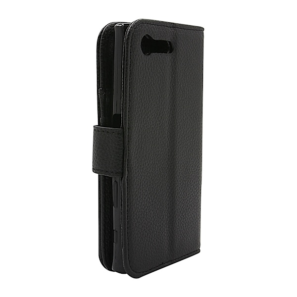 New Standcase Wallet Sony Xperia X Compact (F5321) Svart