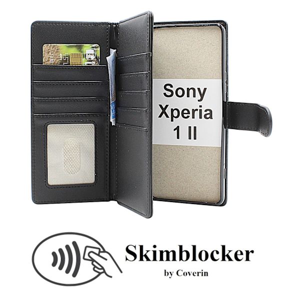Skimblocker Sony Xperia 1 II XL Plånboksfodral