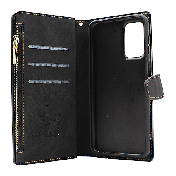 XL Standcase Lyxfodral Samsung Galaxy A23 5G (SM-A236B/DS) Vinröd