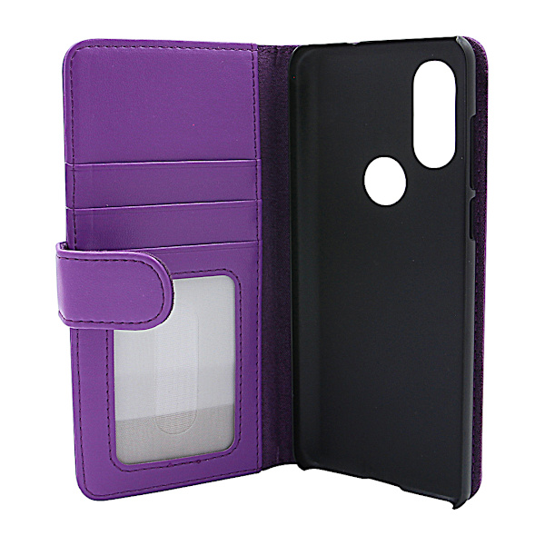 Skimblocker Plånboksfodral Motorola One Vision Lila