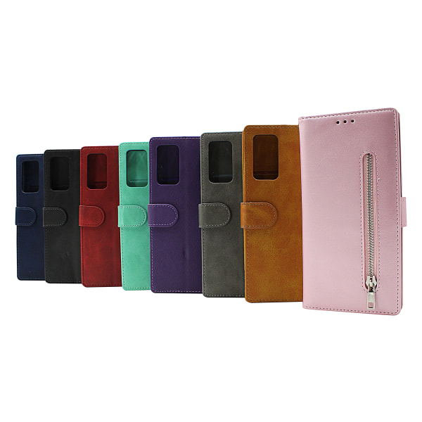 Zipper Standcase Wallet Xiaomi Redmi Note 11 Pro 5G Röd